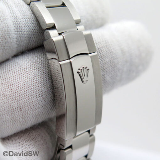 Rolex 126234 Datejust with Aubergine Roman Diamond “VI” and “IX” Dial on Oyster - Image 7