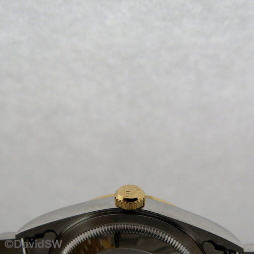 Rolex 16233 Datejust 18K/SS with White Roman Dial on Jubilee - Image 4