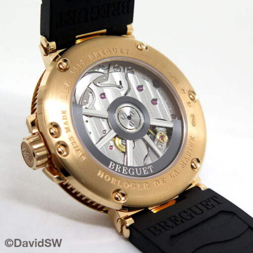 Breguet Marine 5517 18K Rose Gold Automatic with Silver Dial - Image 4