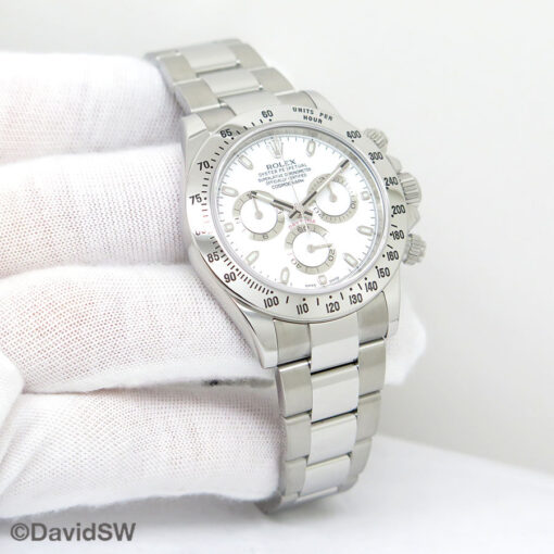 Rolex 116520 Cosmograph Daytona with White Dial