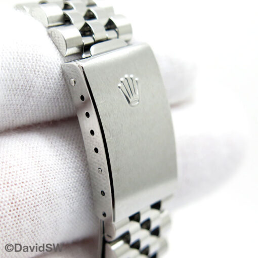 Rolex 16234 Datejust with Silver Rolex Motif Diamond Dial on Jubilee - Image 8