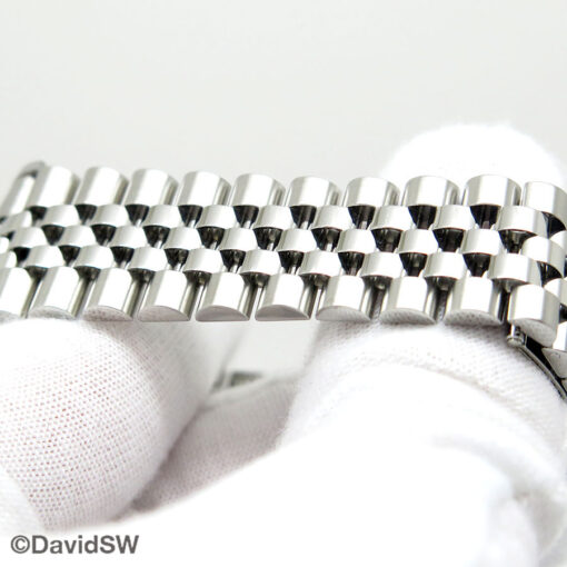 Rolex 16234 Datejust with Silver Rolex Motif Diamond Dial on Jubilee - Image 7
