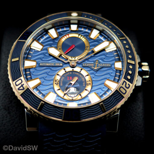 Ulysse Nardin 265-90-3/93 Maxi Marine Diver Titanium & 18K Rose Gold - Image 3