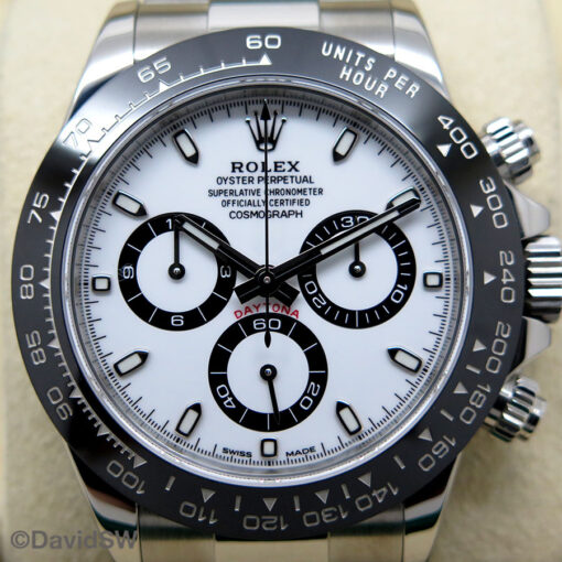Rolex 116500LN Cosmograph Daytona with White Dial - Image 3