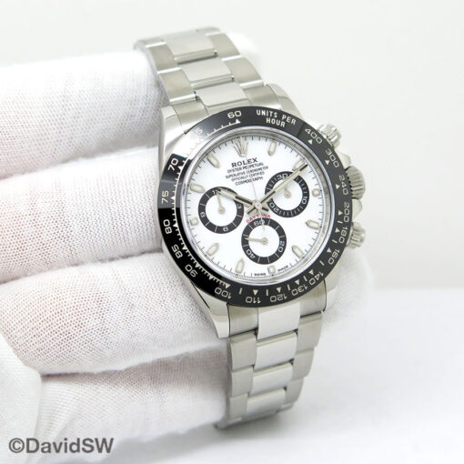 Rolex 116500LN Cosmograph Daytona with White Dial