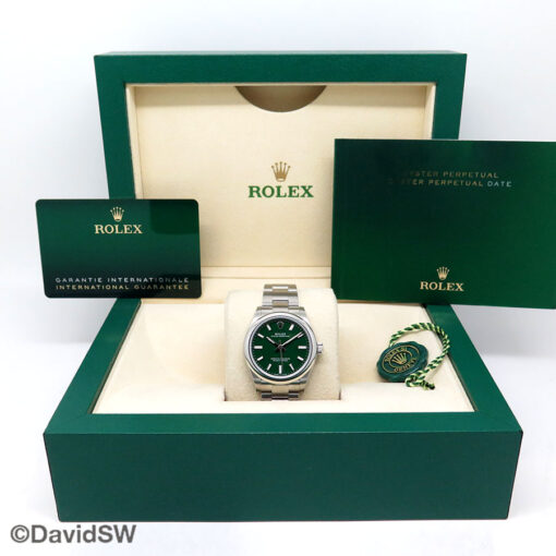 Rolex 277200 Oyster Perpetual 31 with Green Dial - Image 2