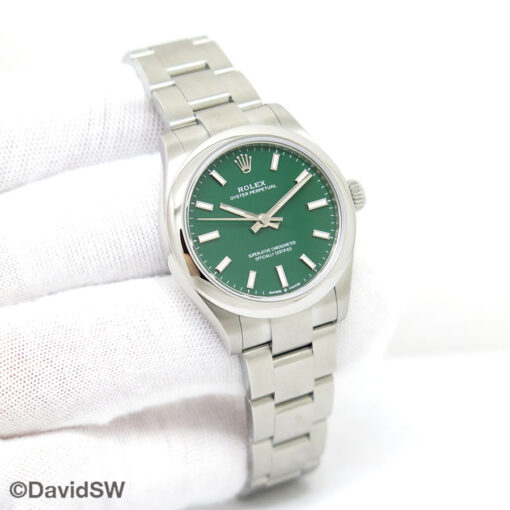 Rolex 277200 Oyster Perpetual 31 with Green Dial