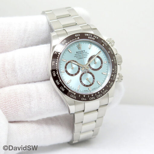 Rolex 126506 Cosmograph Daytona Platinum with Ice Blue Dial (New Model)