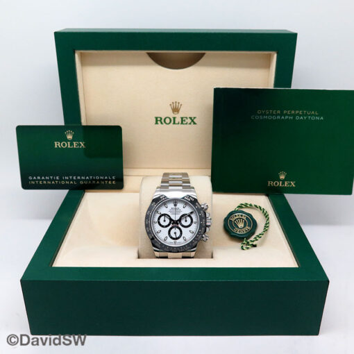 Rolex 116500LN Cosmograph Daytona with White Dial - Image 2