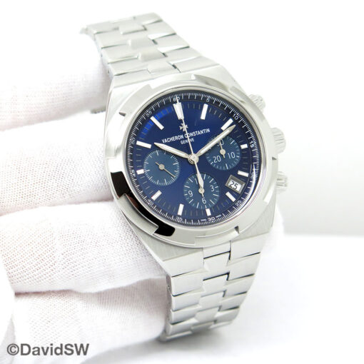 Vacheron Constantin 5500V Overseas Chronograph with Blue Dial