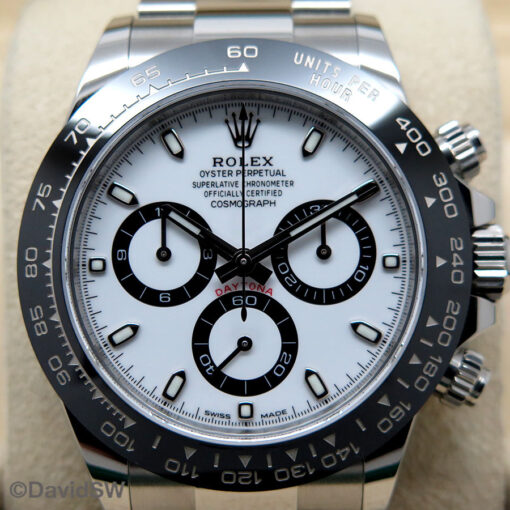 Rolex 116500LN Cosmograph Daytona with White Dial - Image 3