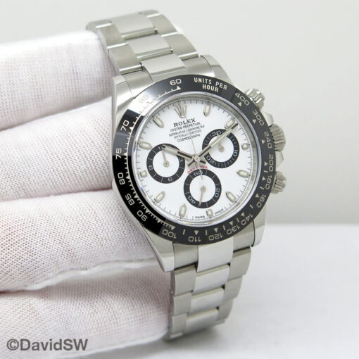 Rolex 116500LN Cosmograph Daytona with White Dial