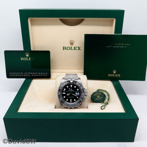 Rolex 126710GRNR GMT Master II on Jubilee - Image 2
