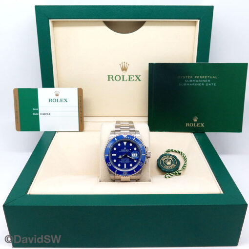 Rolex 116619LB Submariner 18K White Gold - Image 2