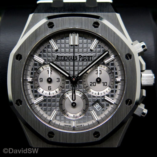 Audemars Piguet 26715ST Royal Oak Chronograph with Grey Dial - Image 3