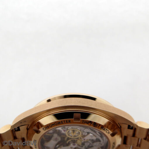 Omega Speedmaster Moonwatch 18K Rose Gold on Bracelet - Image 6
