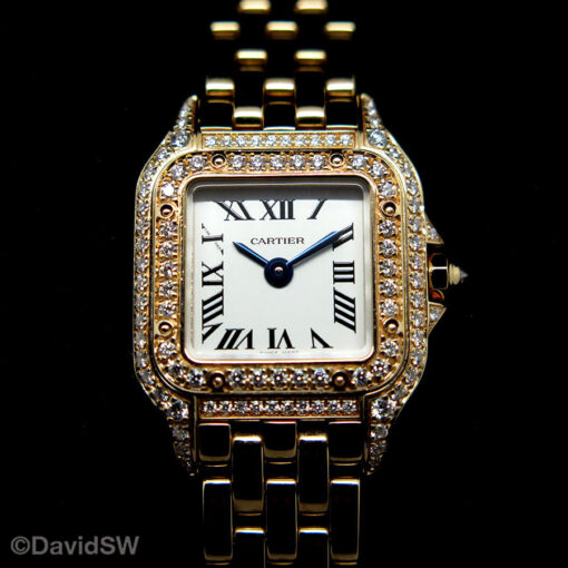 Cartier WJPN0020 Panthère de Cartier Mini 18K Rose Gold with Diamonds - Image 3