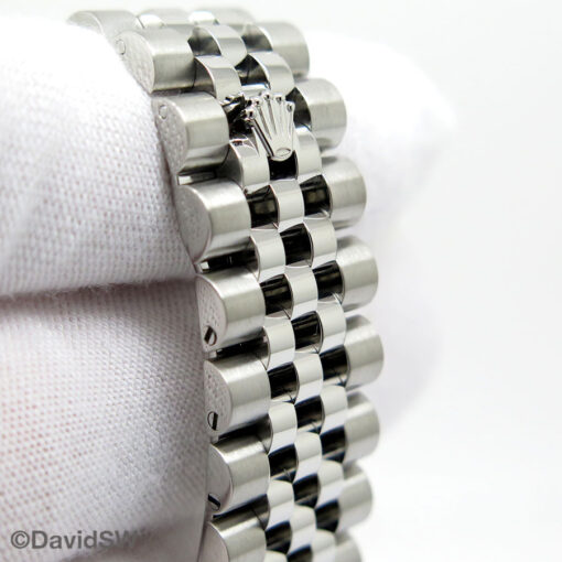 Rolex 116234 Datejust with Silver Stick Dial on Jubilee - Image 7