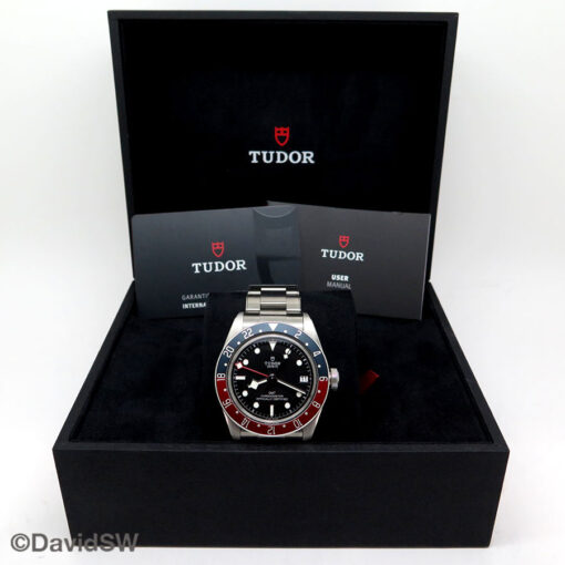 Alternative view of Tudor 79830RB Heritage Black Bay GMT with Red/Blue Bezel