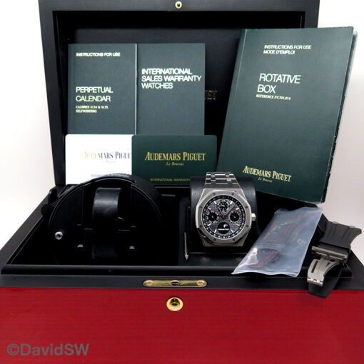Alternative view of Audemars Piguet 26609TI Royal Oak Perpetual Calendar "China Edition" Limited