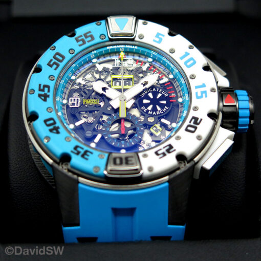 Richard Mille RM032 Automatic Flyback Chronograph Diver Les Voiles de Saint Barth Limited Edition - Image 3