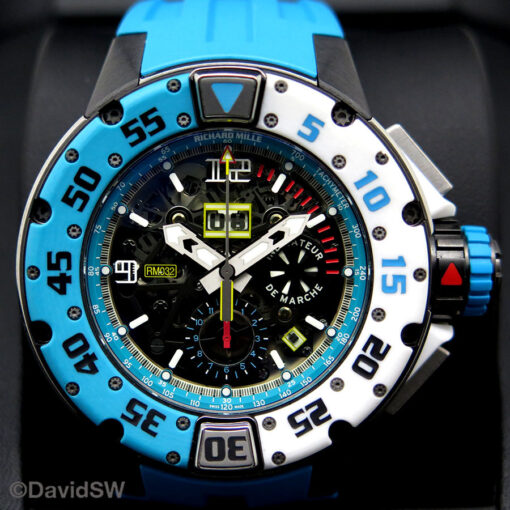 Richard Mille RM032 Automatic Flyback Chronograph Diver Les Voiles de Saint Barth Limited Edition - Image 4