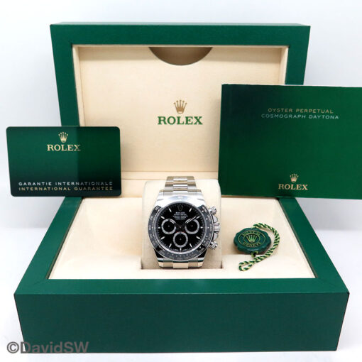 Rolex 126500LN Cosmograph Daytona with Black Dial - Image 2