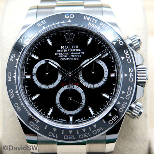 Rolex 126500LN Cosmograph Daytona with Black Dial - Image 3