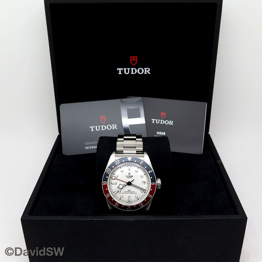 Tudor 79830RB Heritage Black Bay GMT with White Dial - DavidSW
