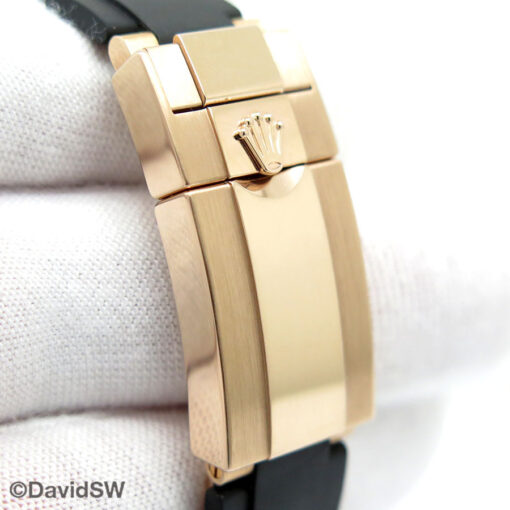 Rolex 116515LN Cosmograph Daytona 18K Rose Gold with Ivory Dial on Oysterflex - Image 7