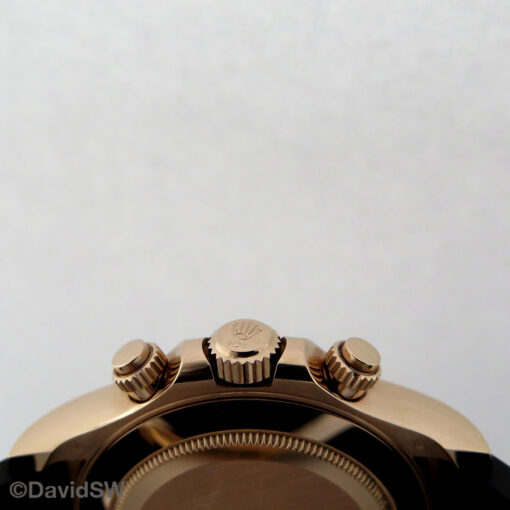 Rolex 116515LN Cosmograph Daytona 18K Rose Gold with Ivory Dial on Oysterflex - Image 4