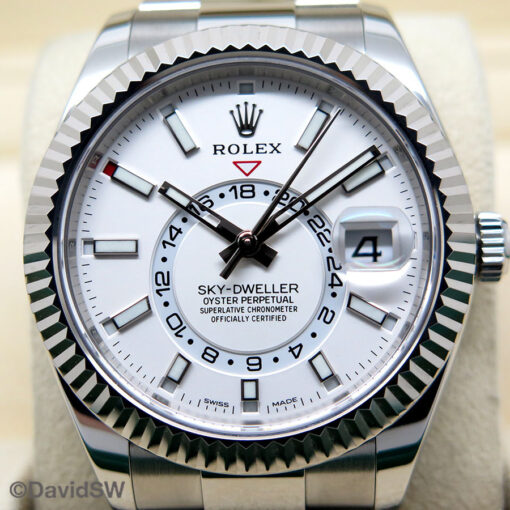 Rolex 326934 Skydweller with White Dial on Oyster - Image 3