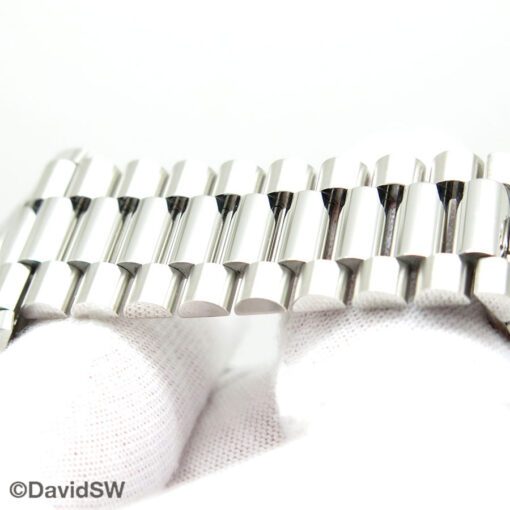 Rolex 228206 Day Date 40 Platinum with Ice Blue Baguette Diamond Dial - Image 8