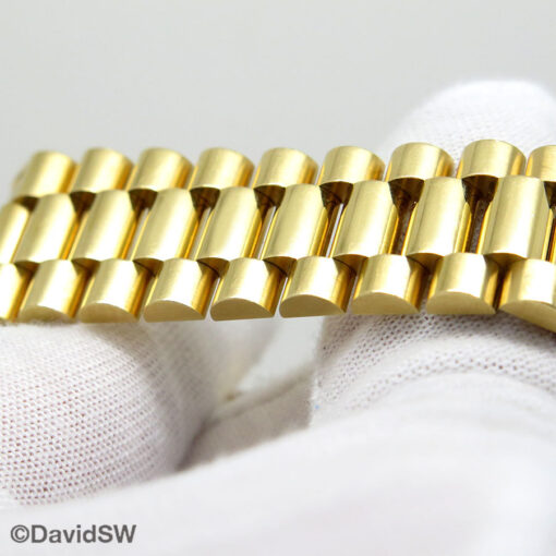Rolex 18238 Day Date 18K Yellow Gold with Champagne Stick Dial - Image 10