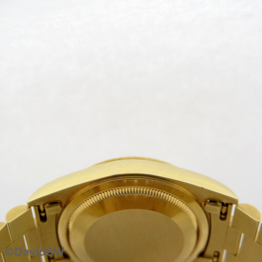 Rolex 18238 Day Date 18K Yellow Gold with Champagne Stick Dial - Image 5