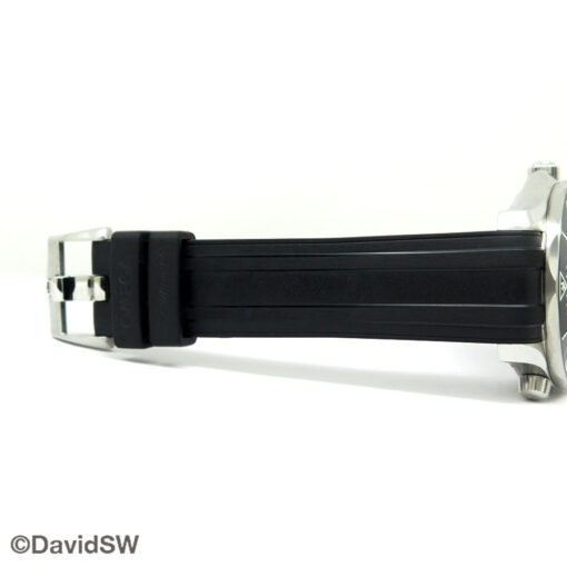Omega Seamaster Diver 300m with White Dial on Rubber Strap - Image 7