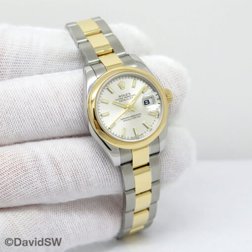 Rolex 179163 Datejust with Silver Dial on Oyster