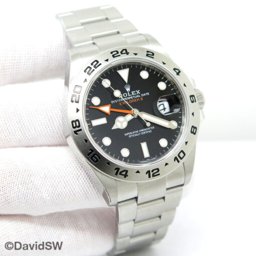 Rolex 226570 Explorer II with Black Dial