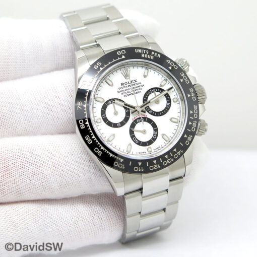 Rolex 116500LN Cosmograph Daytona with White Dial