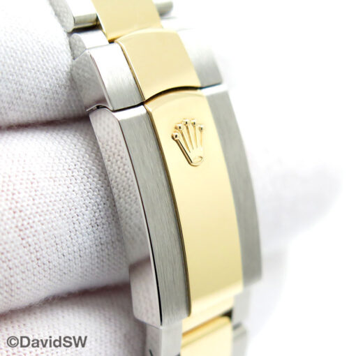 Rolex 126283RBR Datejust 18K/SS with Champagne Diamond Dial and Diamond Bezel on Oyster - Image 7
