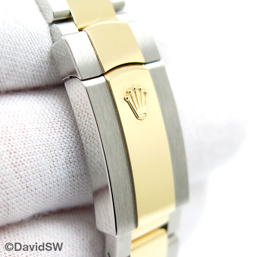Rolex 126283RBR Datejust 18K/SS with Champagne Diamond Dial and Diamond Bezel on Oyster - Image 7