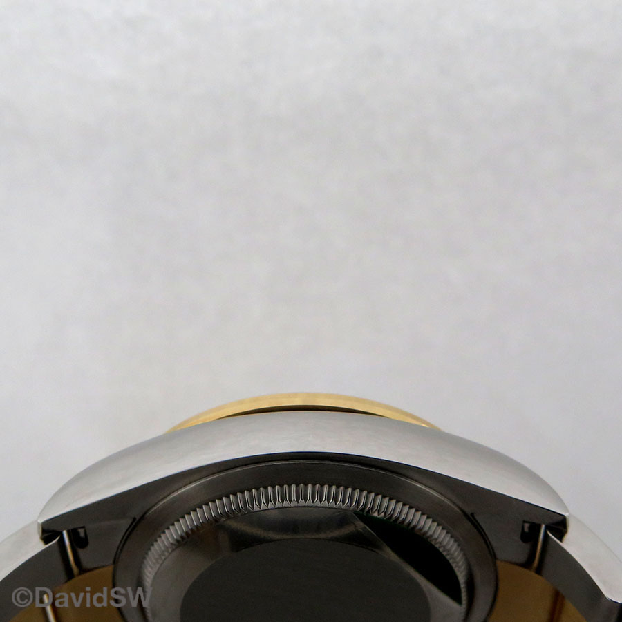 Rolex 126283RBR Datejust 18K/SS with Champagne Diamond Dial and Diamond Bezel on Oyster - Image 5