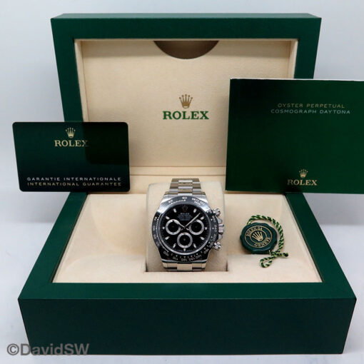Rolex 116500LN Cosmograph Daytona with Black Dial - Image 2