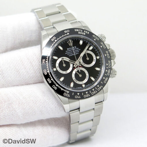 Rolex 116500LN Cosmograph Daytona with Black Dial
