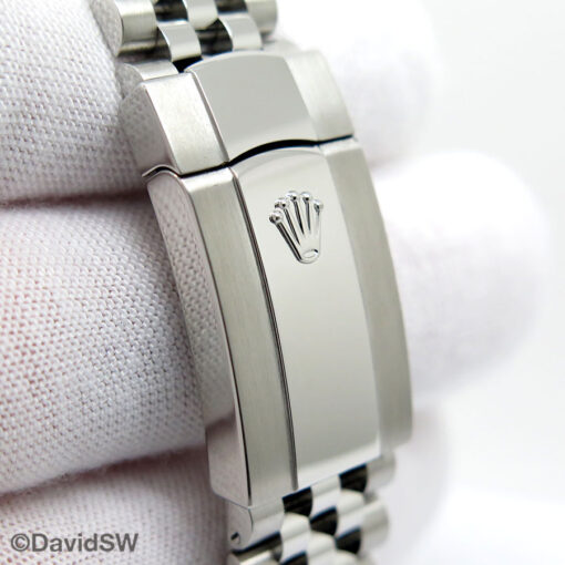 Rolex 126300 Datejust 41 with Blue Stick Dial on Jubilee - Image 7
