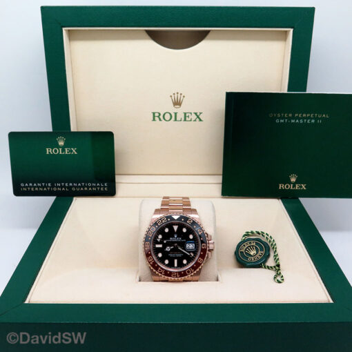 Rolex 126715CHNR GMT Master II 18K Rose Gold - Image 2