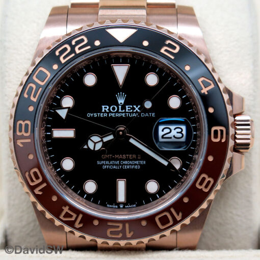 Rolex 126715CHNR GMT Master II 18K Rose Gold - Image 3