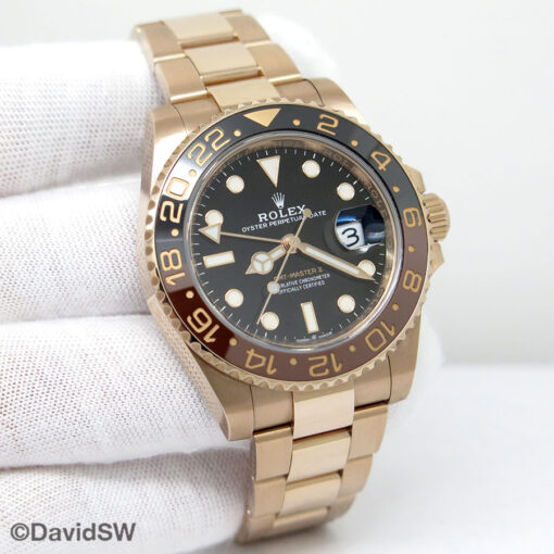 Rolex 126715CHNR GMT Master II 18K Rose Gold