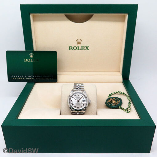 Rolex 279174 Datejust with Silver Roman Dial on Jubilee - Image 2