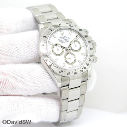 Rolex 116520 Cosmograph Daytona with White Dial